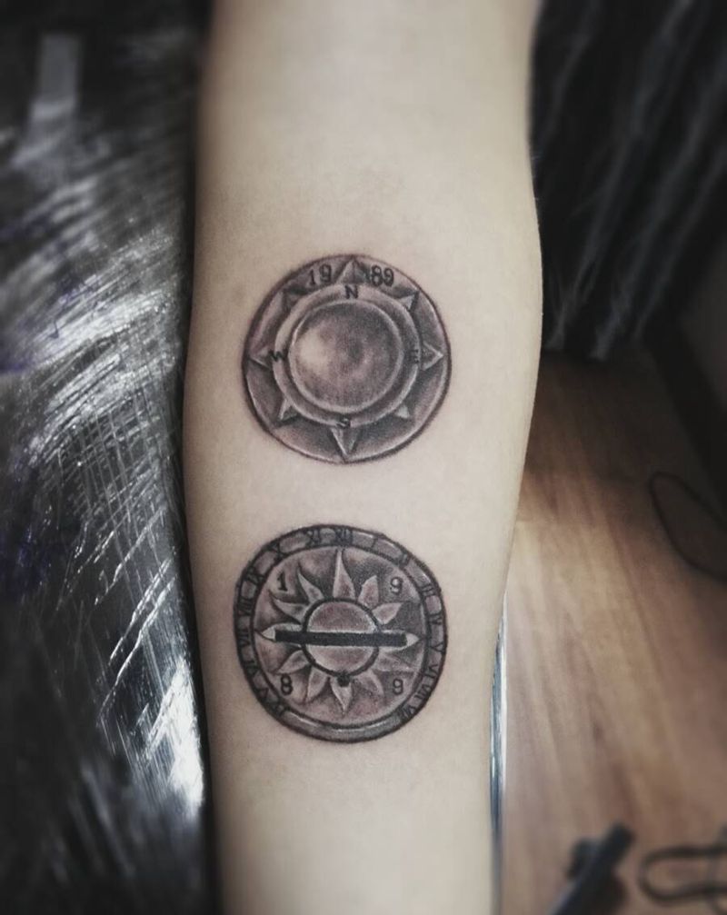 标识纹身图片_手臂欧美静物成品纹身图案