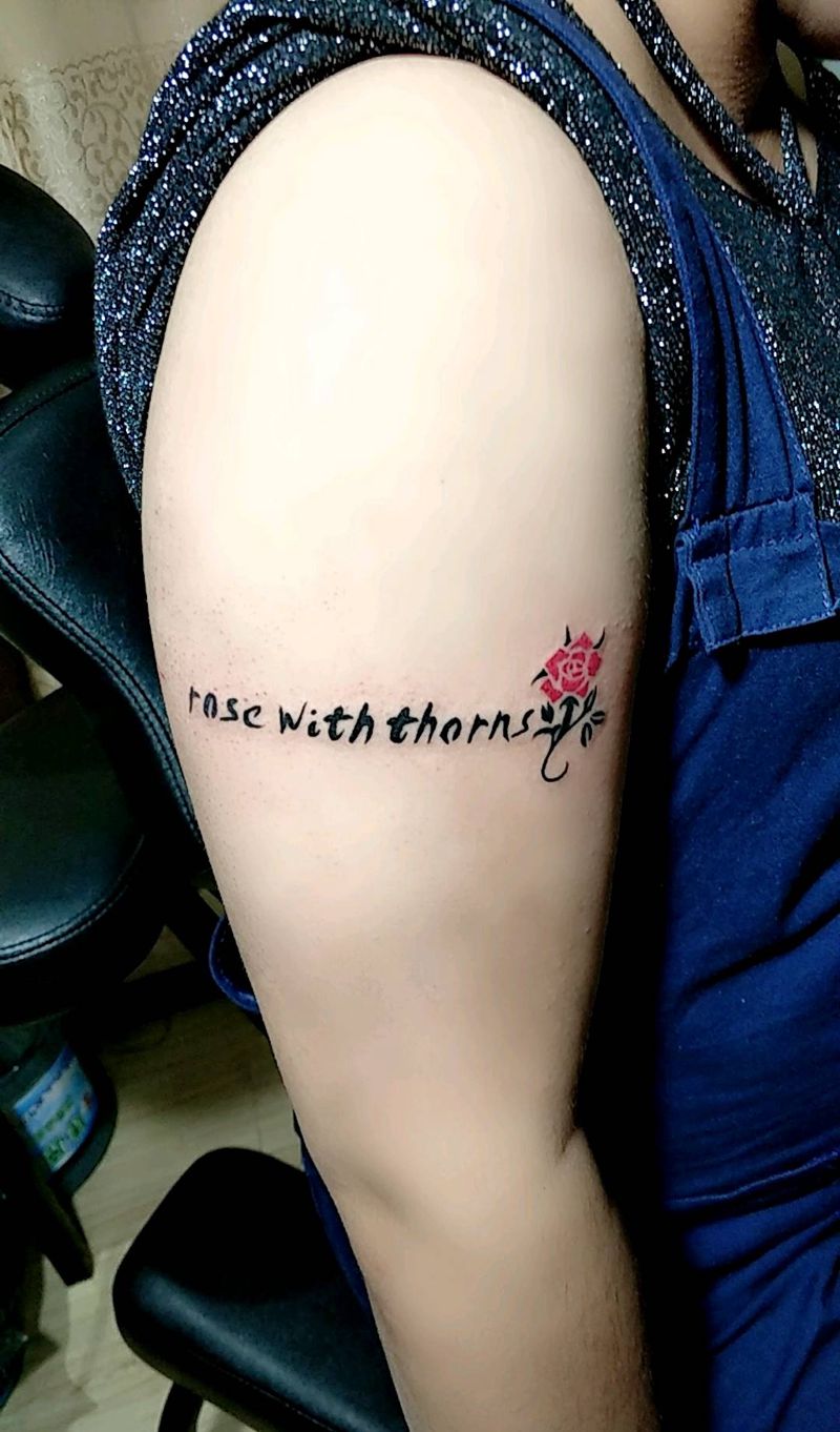 英文字母纹身图片_手臂新传统图腾纹身图案