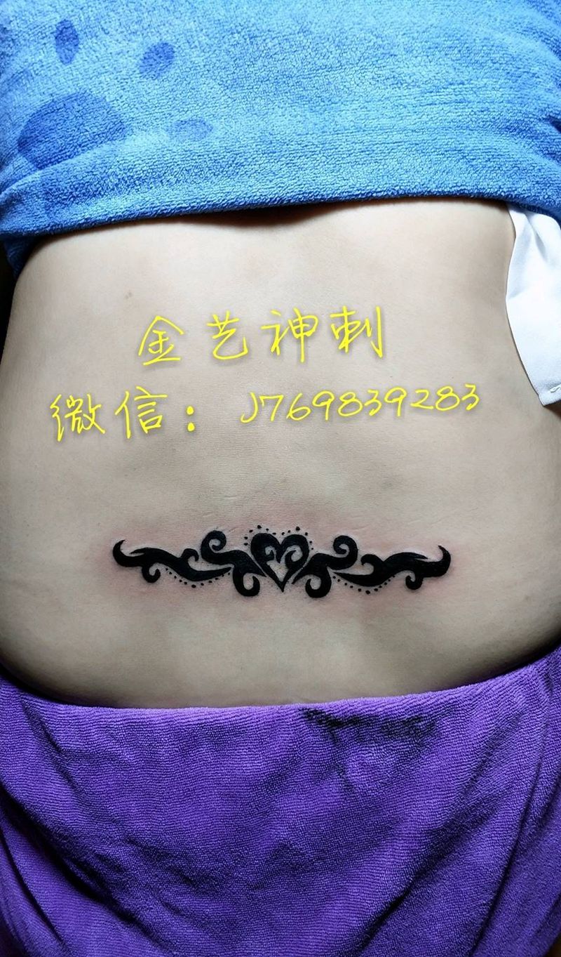 小图纹身图片_胸部腰部清新图腾成品纹身图案