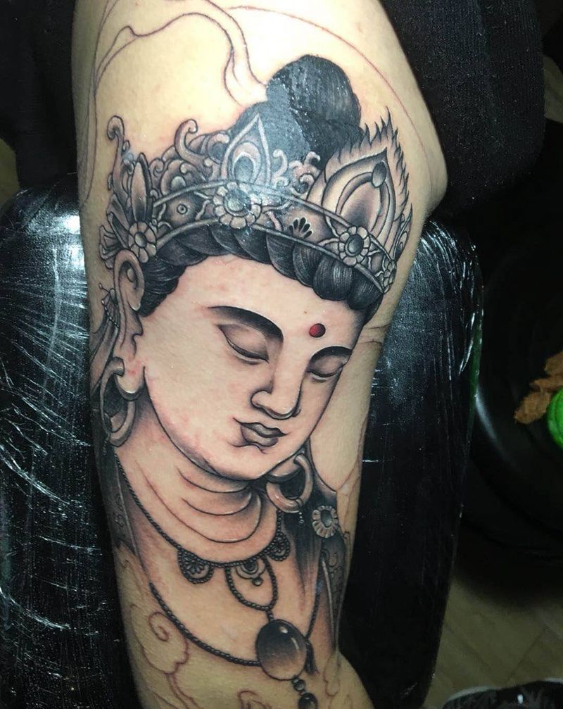 菩萨纹身图片