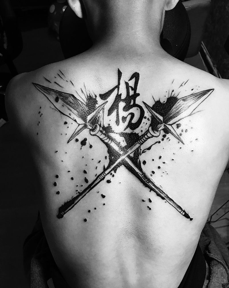 杨家将纹身图片