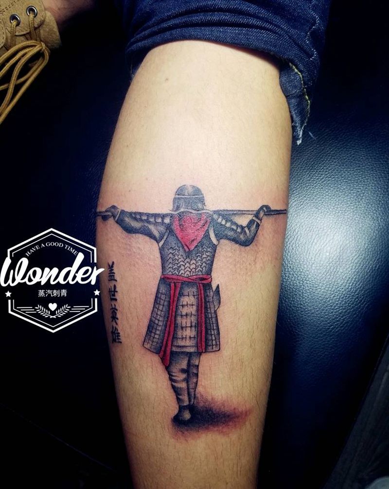 至尊宝纹身图片