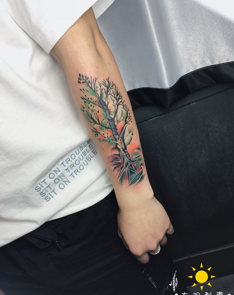 英文遮盖纹身图片_手臂纹身图案