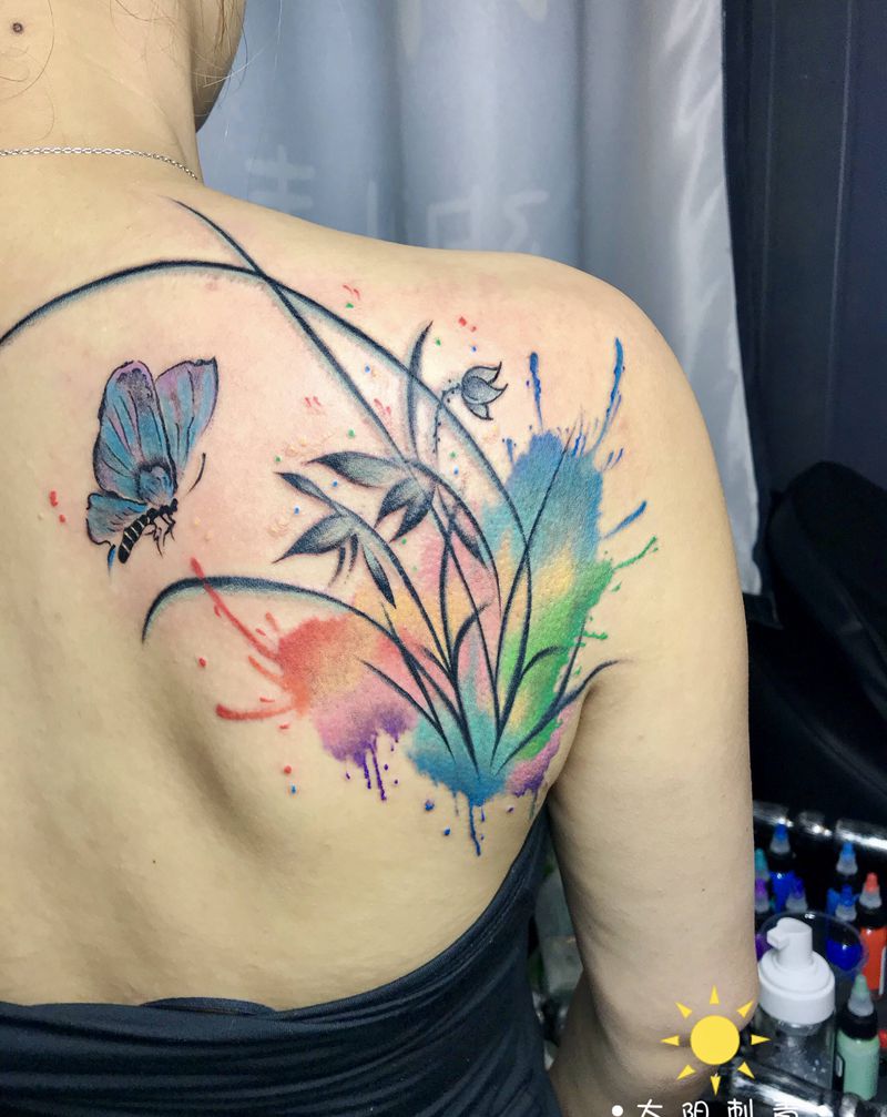 修改添加纹身图片_背部纹身图案