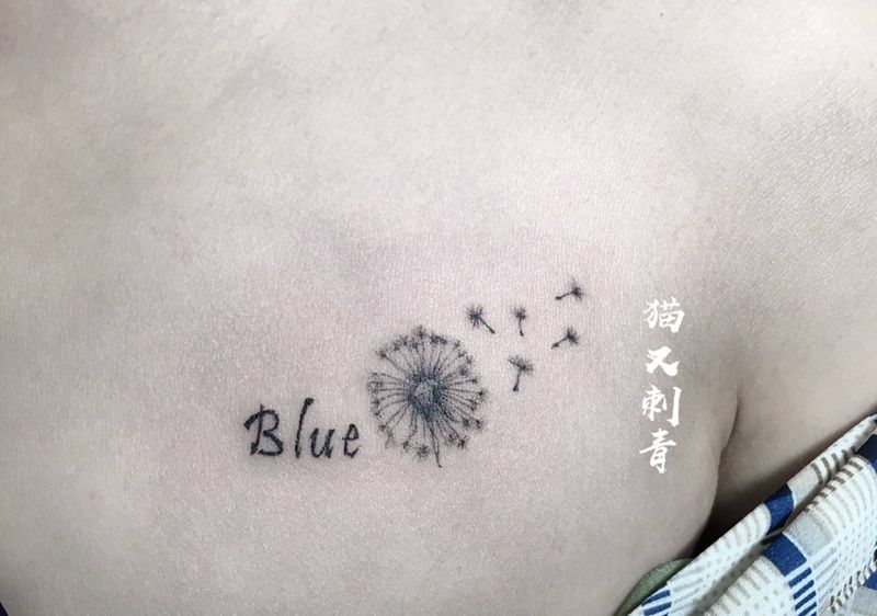 小清新文字纹身图片_手臂胸部纹身图案