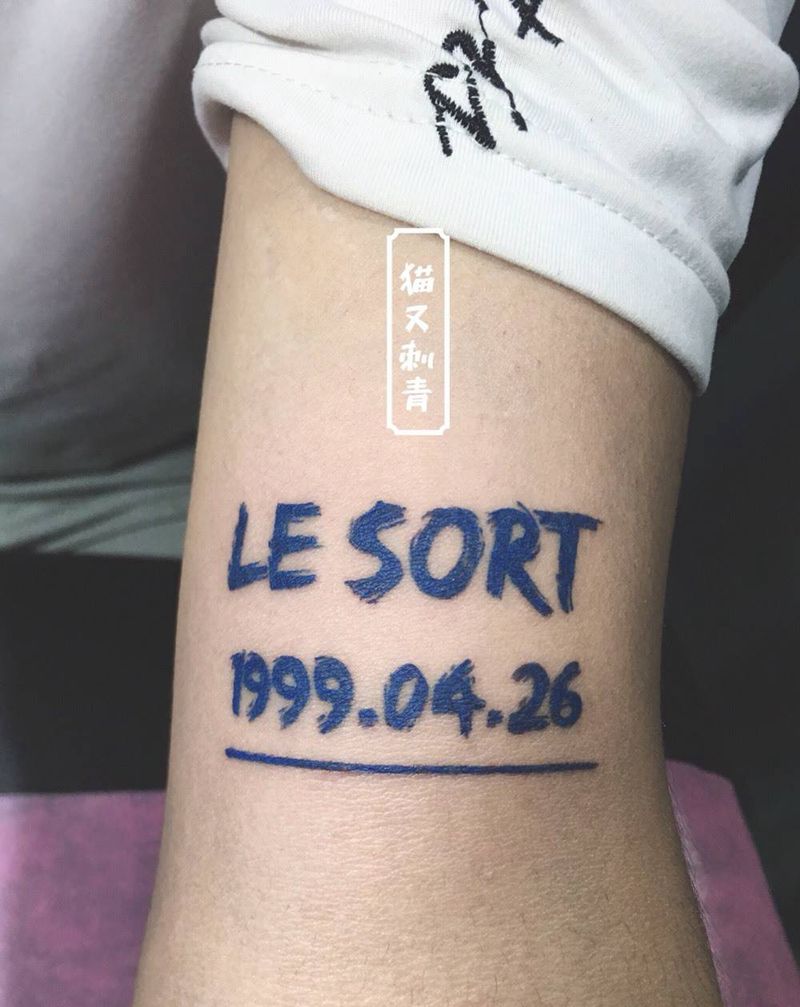 文字纹身图片