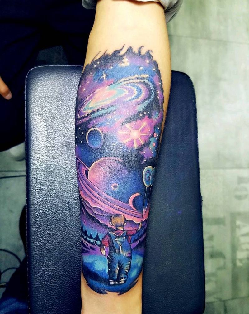 追光者纹身图片