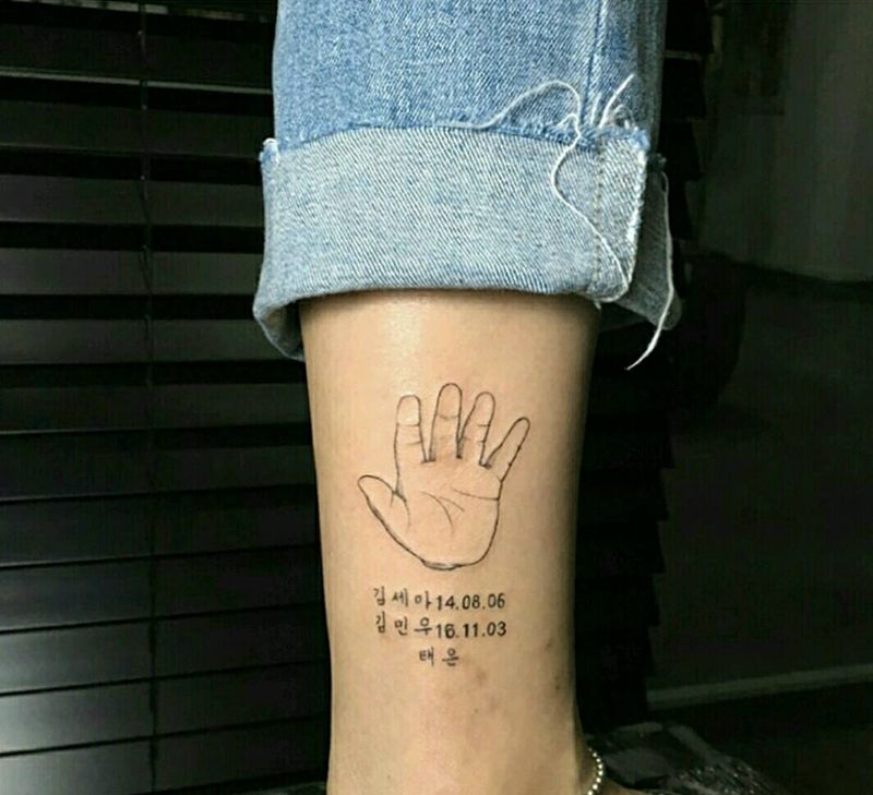 小清新纹身图片