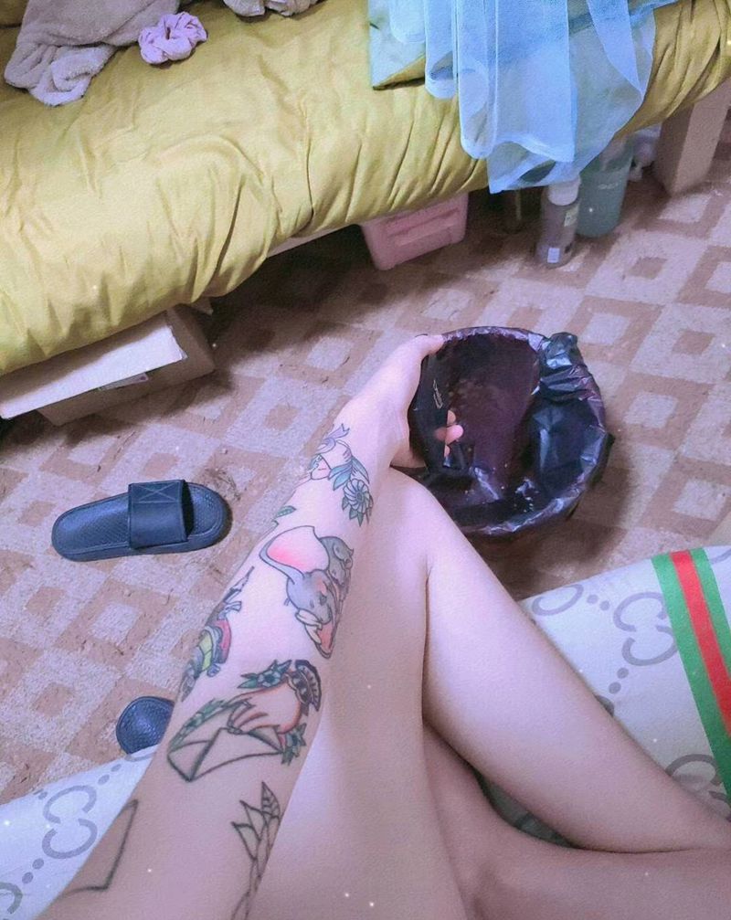 未成品买家秀，纹身图片_手臂Old School纹身图案