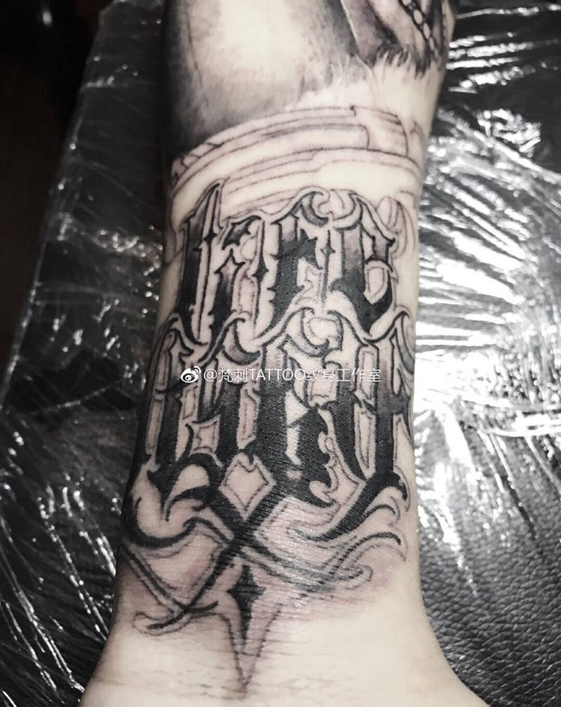 奇卡诺纹身图片