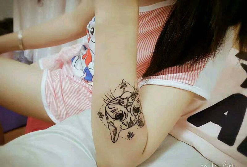 小清新纹身图片