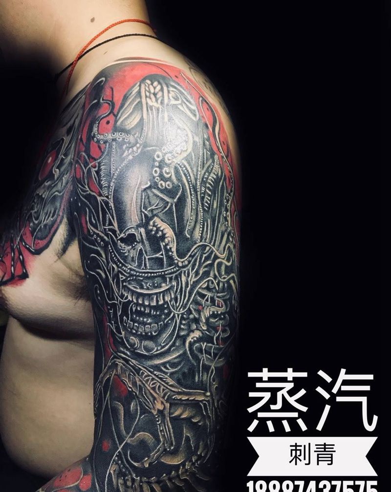 天启四骑士纹身图片