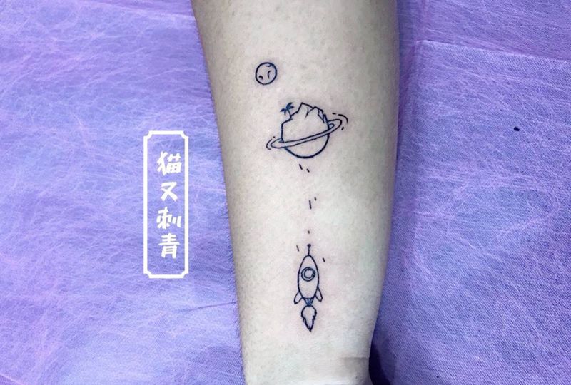 小世界纹身图片