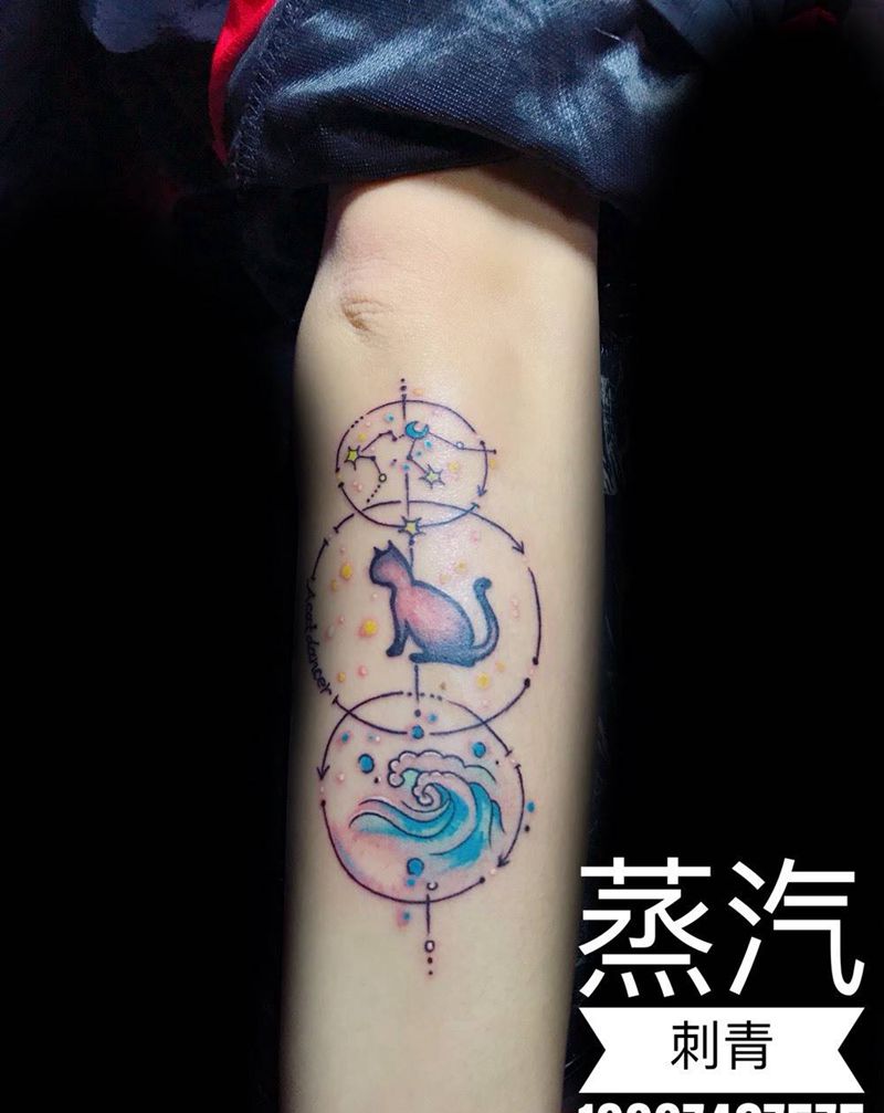 小喵纹身图片