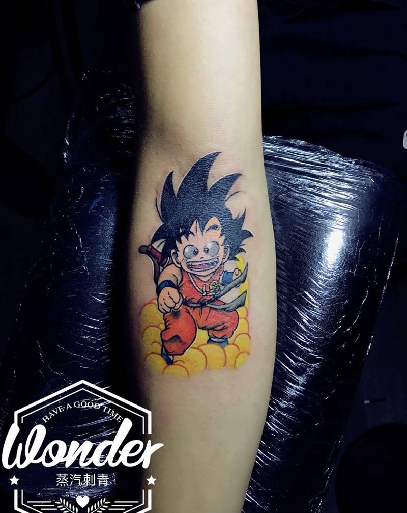 悟空纹身图片