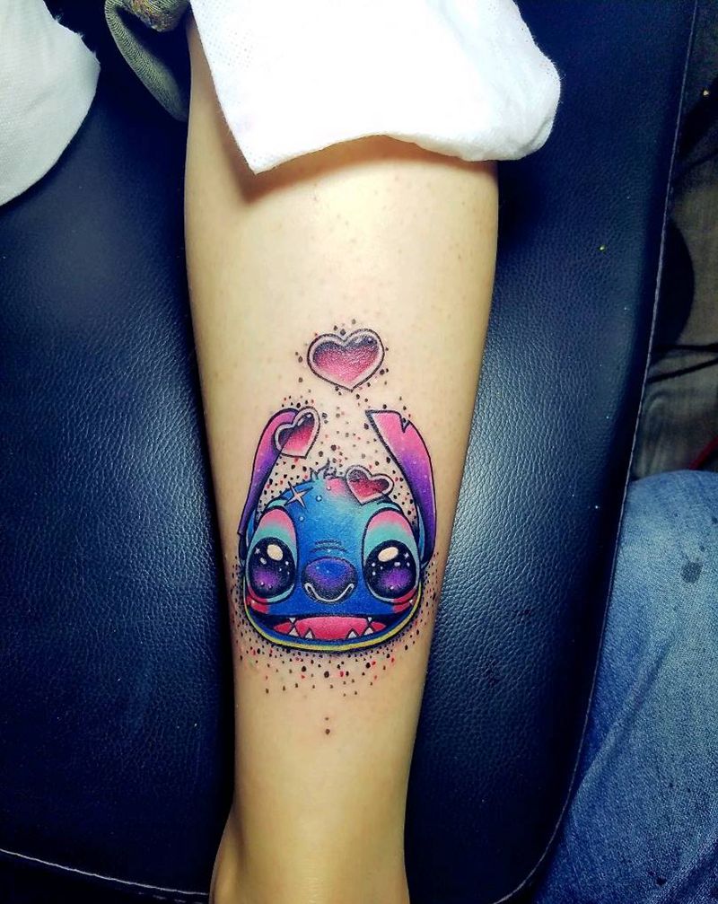 史迪仔纹身图片