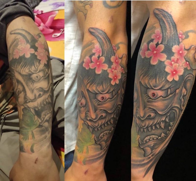 般若修改纹身图片