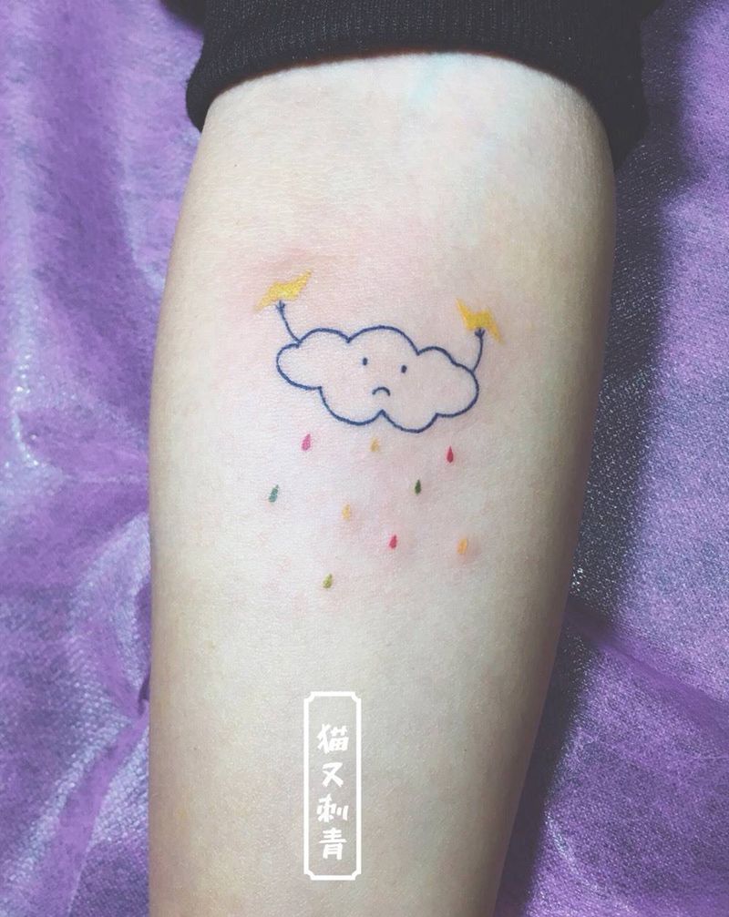 小云彩纹身图片