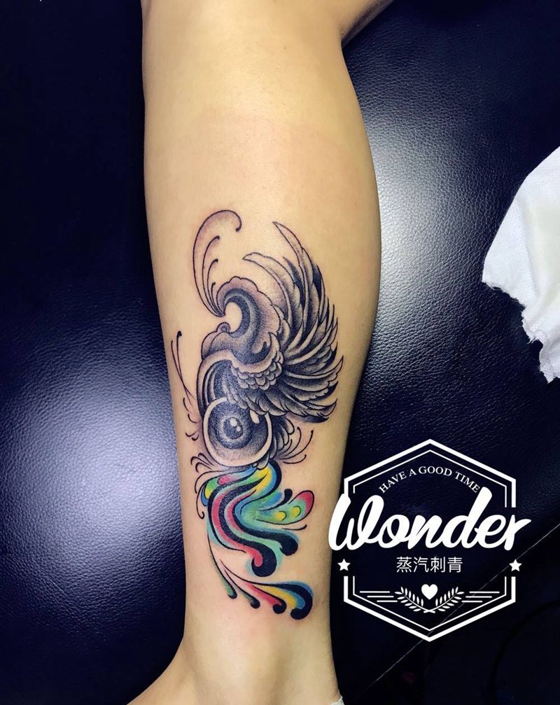 伤疤遮盖纹身图片