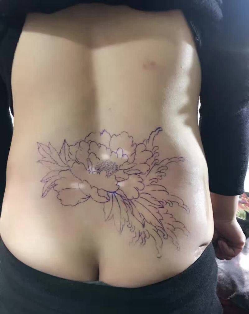 遮盖疤痕纹身图片