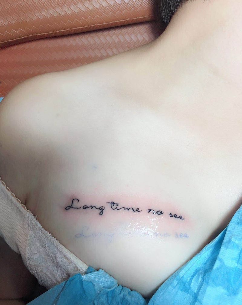 欣赏纹身图片_肩部清新情侣纹身图案