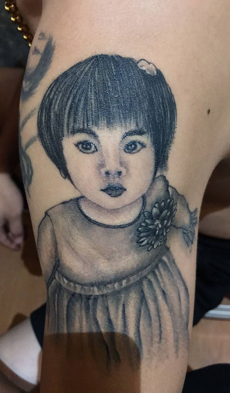 父爱作品纹身图片