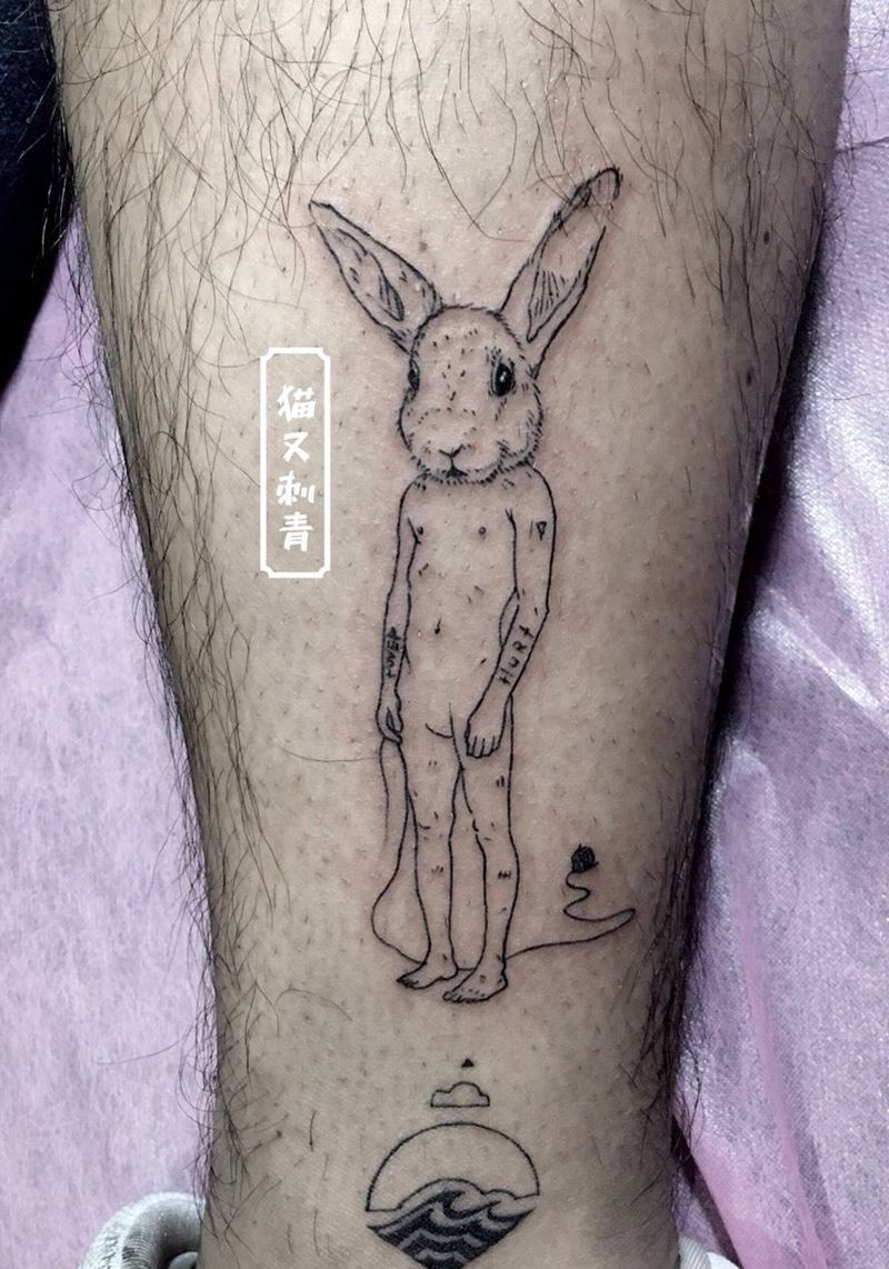 Mr兔纹身图片