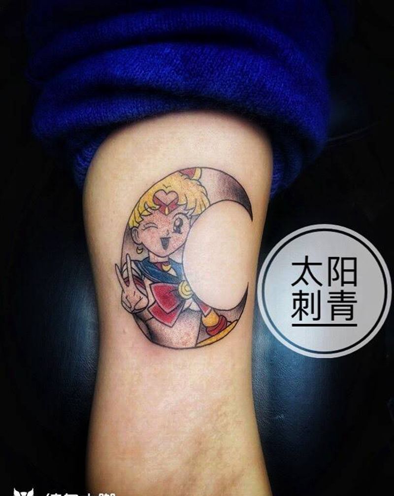 美少女战士纹身图片