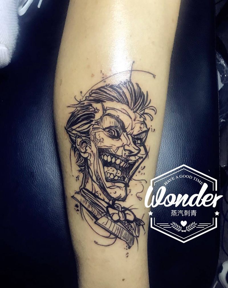 驻店作品纹身图片