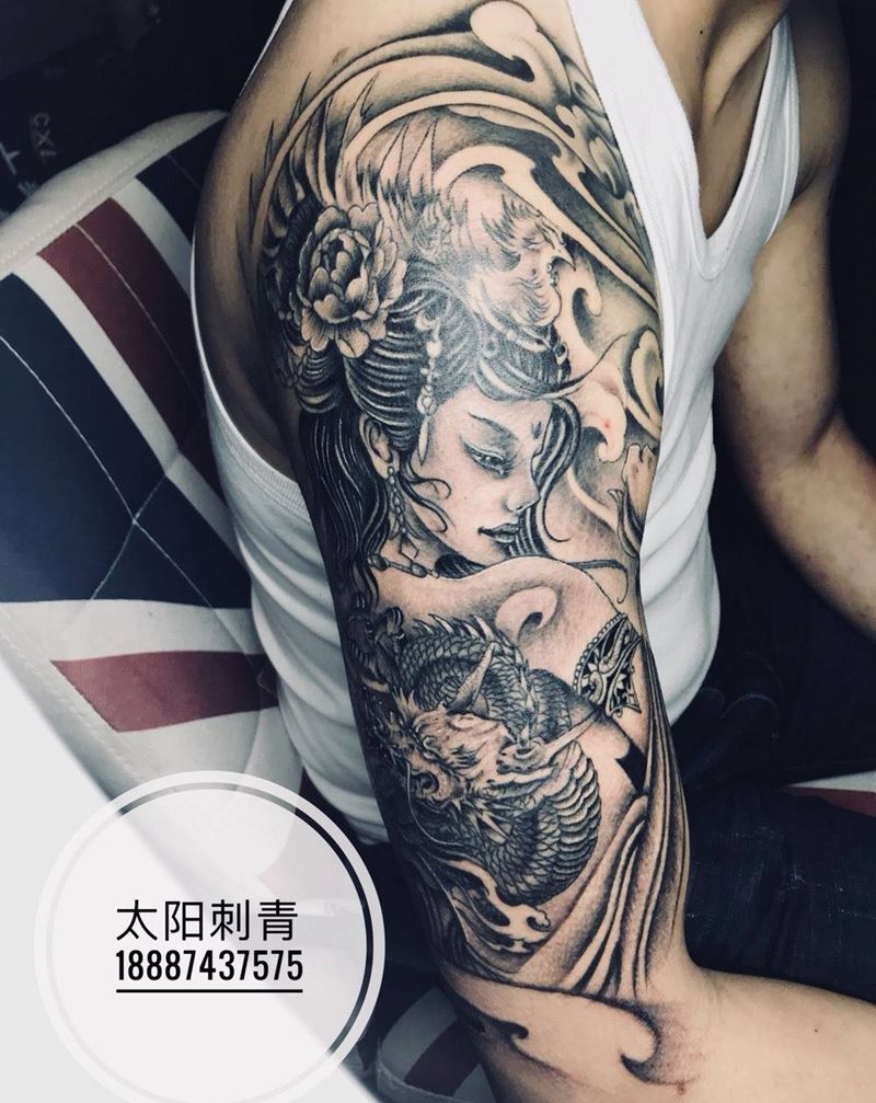 新传统纹身图片