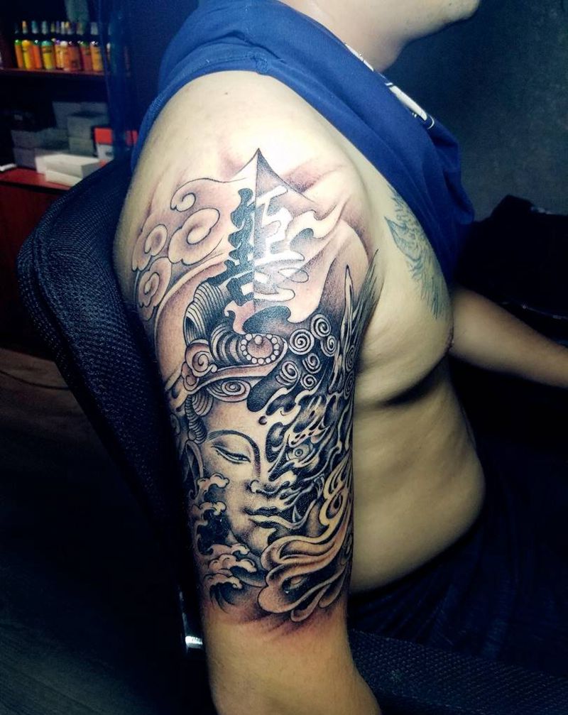 一念间纹身图片