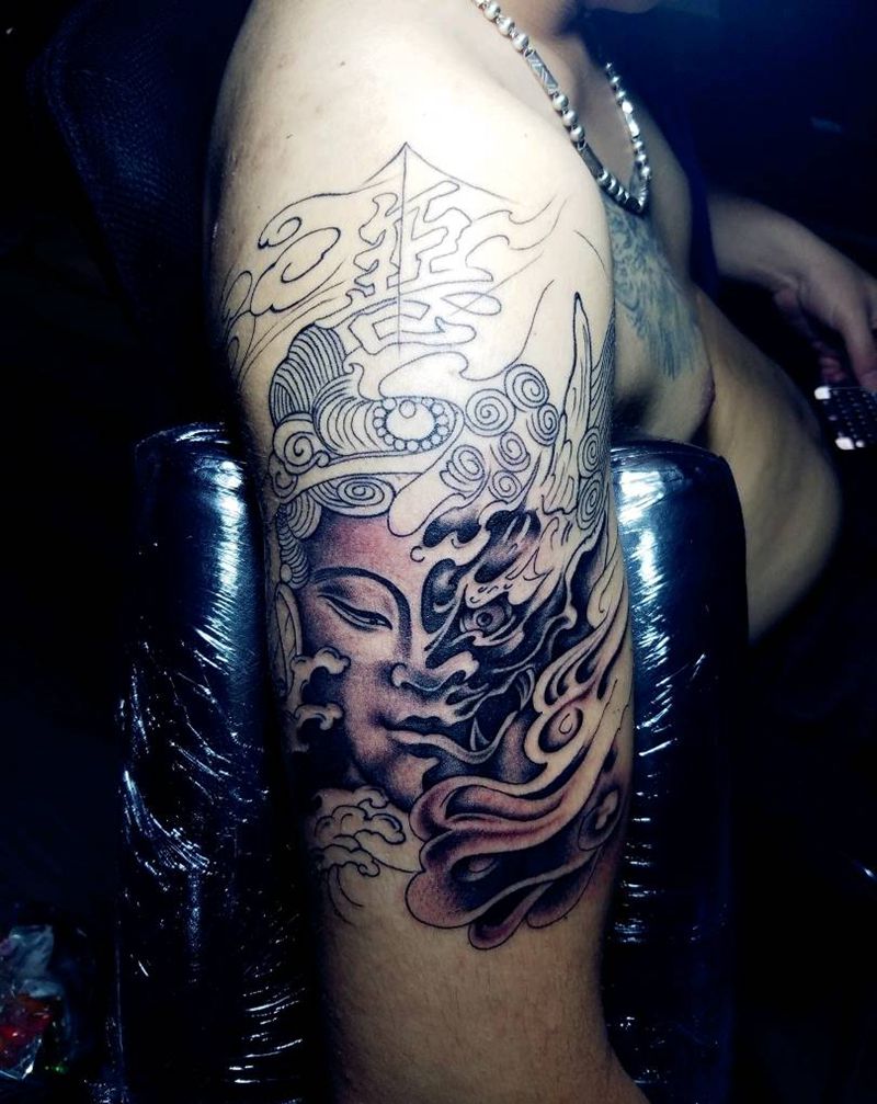 一念间未完纹身图片