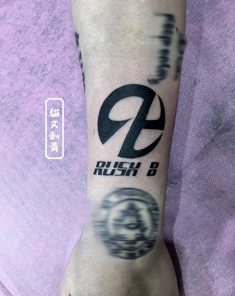 logo纹身图片