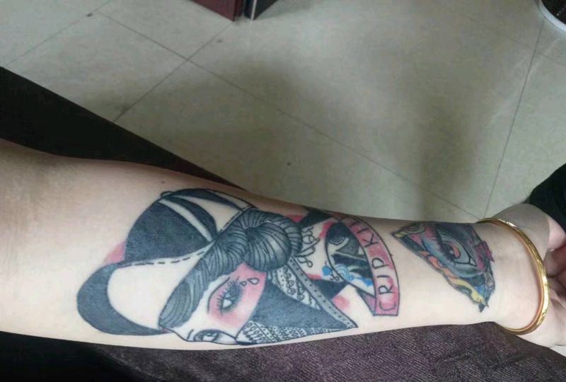 以前作品！纹身图片