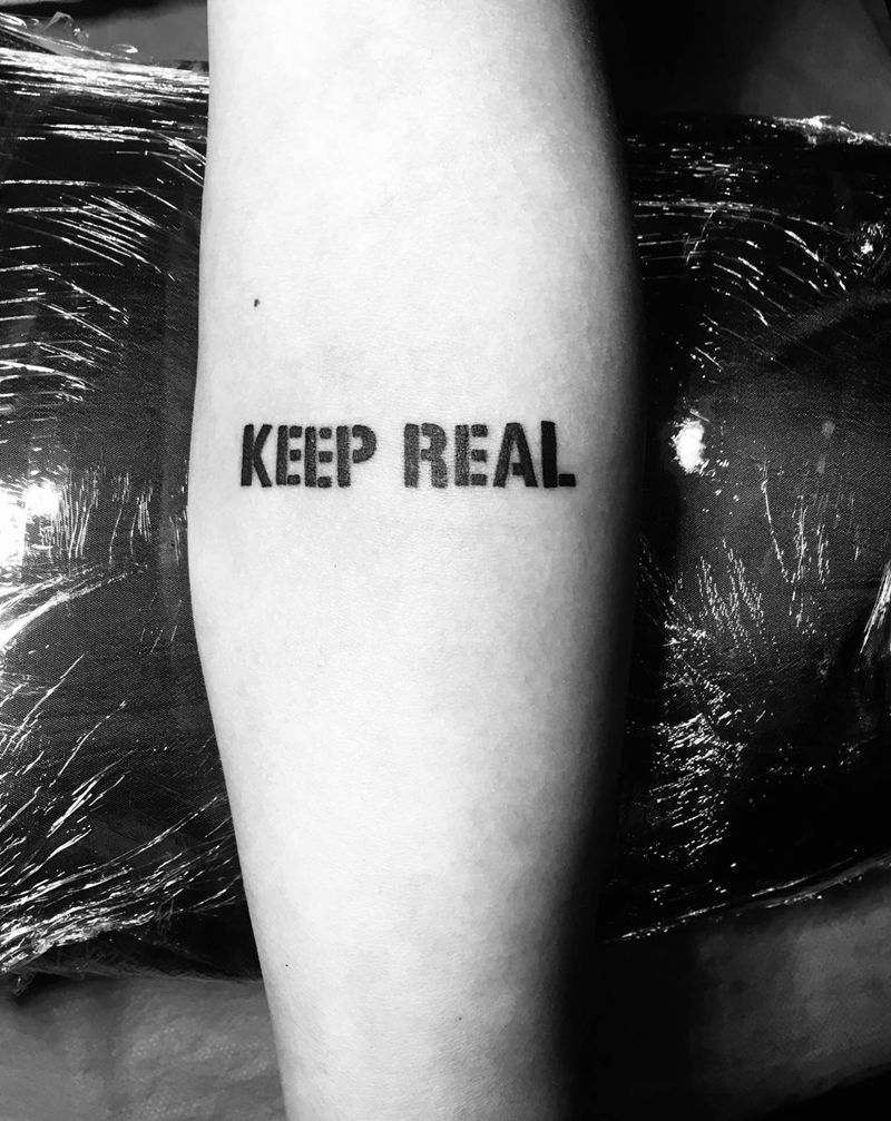 字母纹身图片_手臂图腾纹身图案