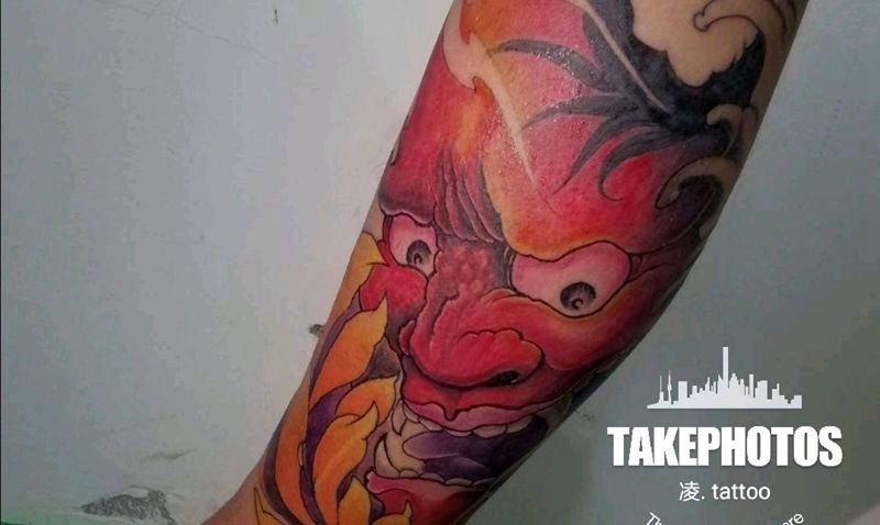 第一步纹身图片_脚部纹身图案