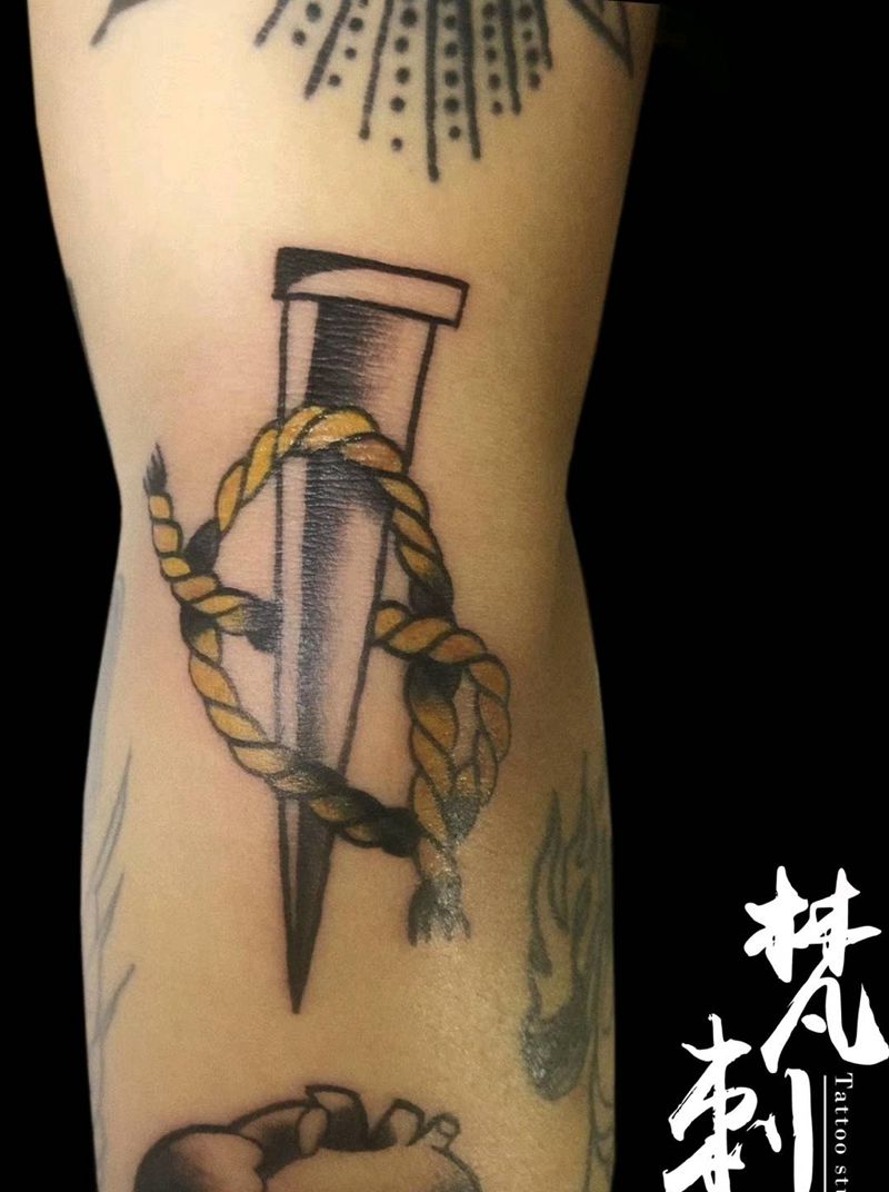 …纹身图片_手臂Old School花臂纹身图案