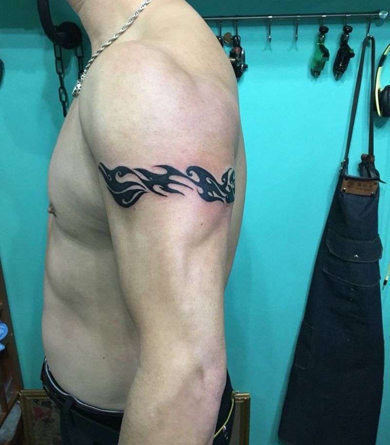 图腾·听天由命纹身图片