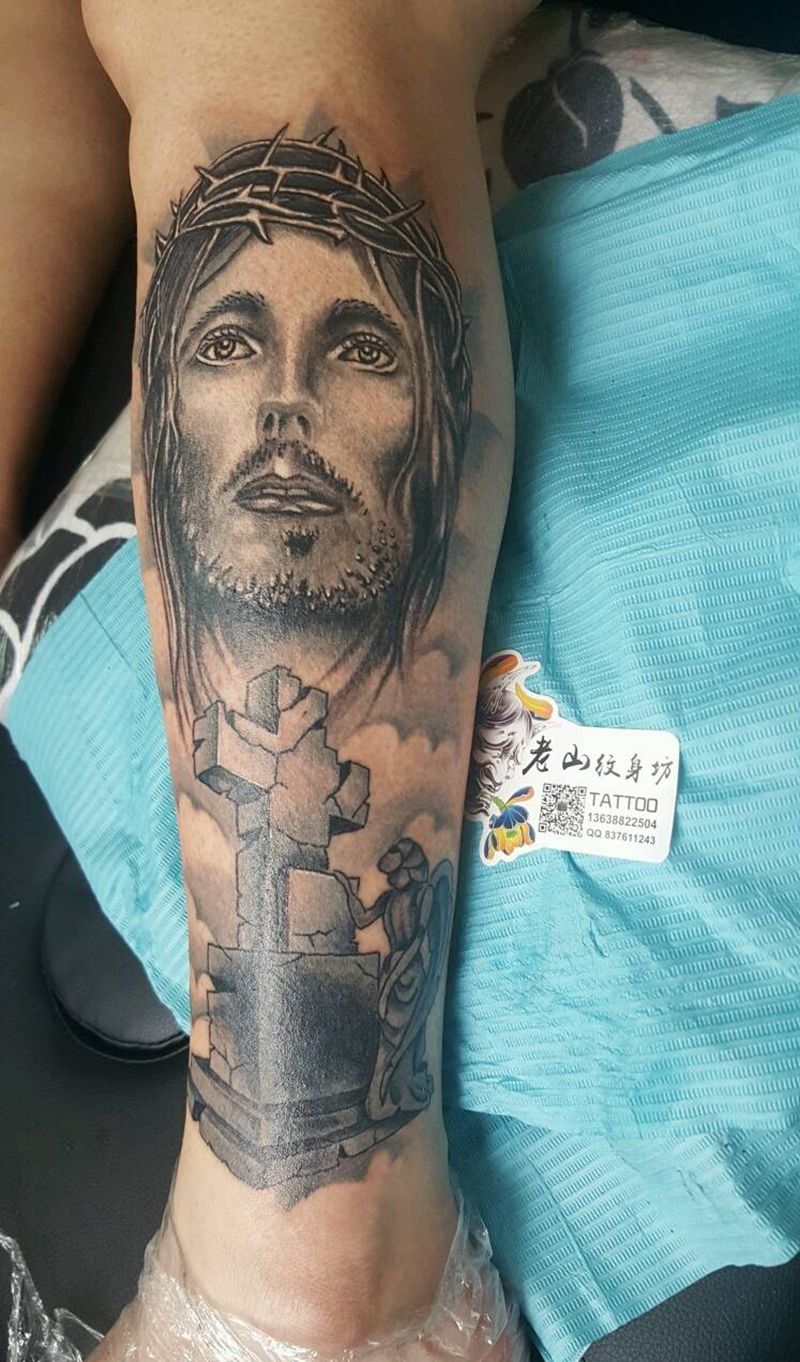 遮盖旧图纹身图片