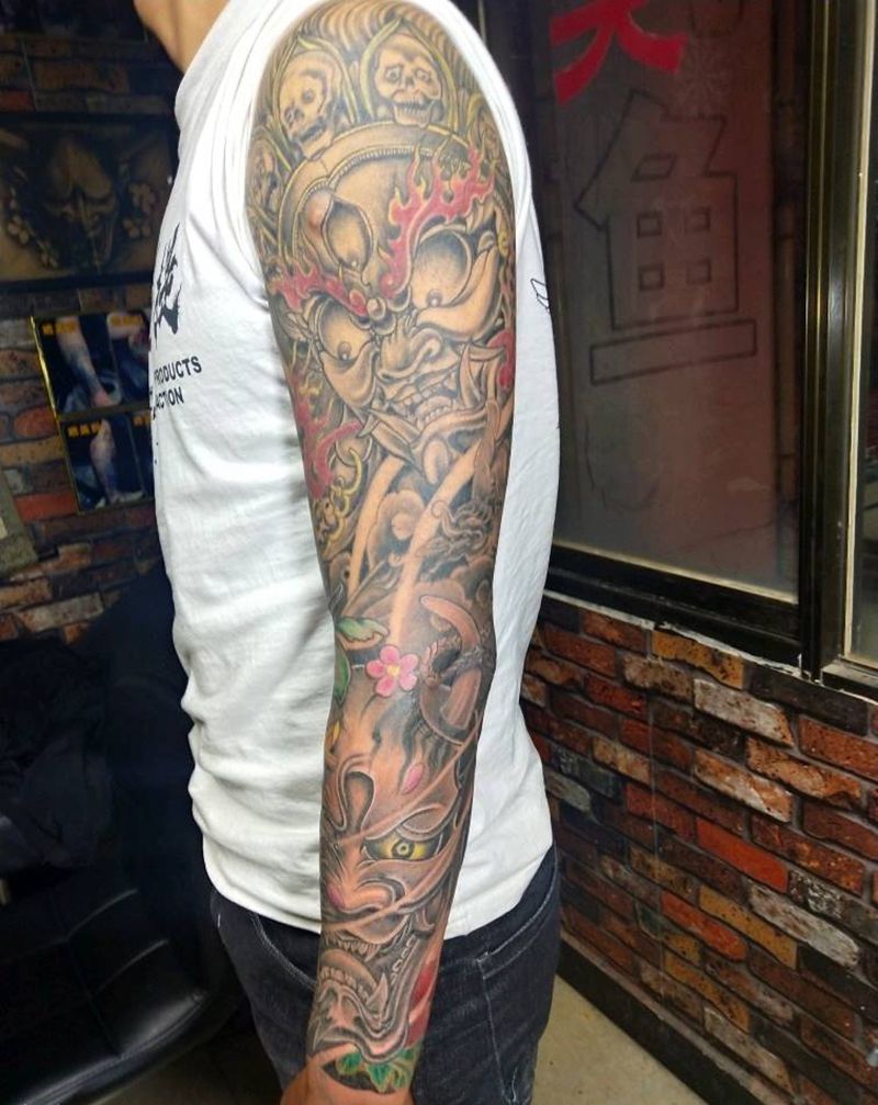 未完成纹身图片