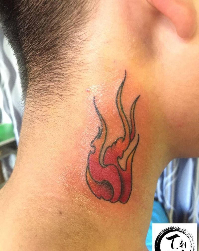 火焰纹身图片