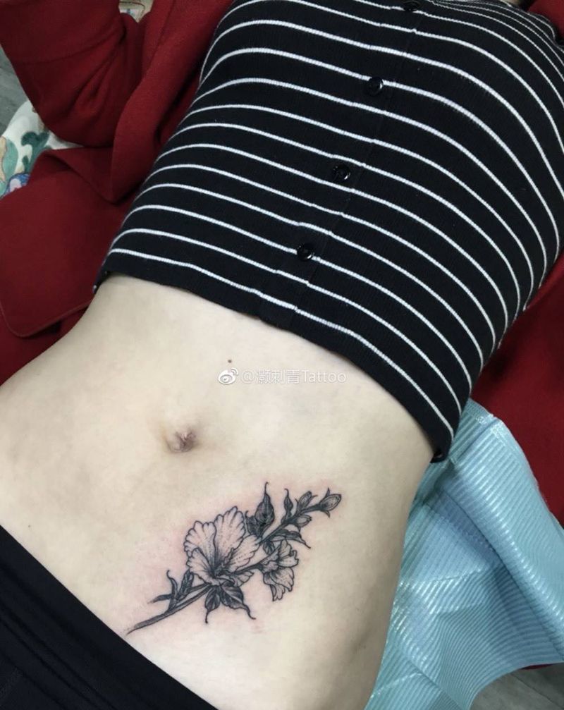 遮盖疤痕纹身图片