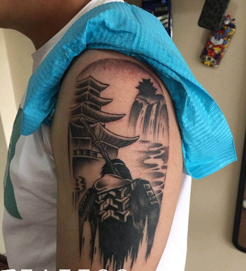 至尊宝纹身图片_手臂纹身图案