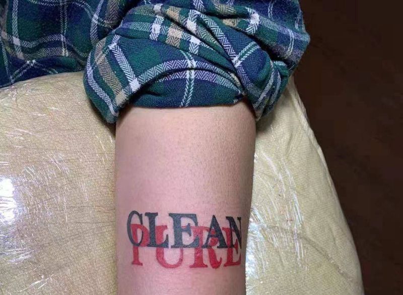 英文纹身图片_手臂纹身图案