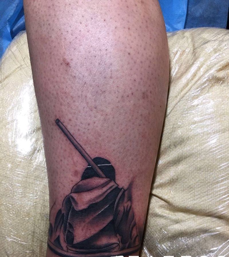 至尊宝纹身图片_脚部纹身图案