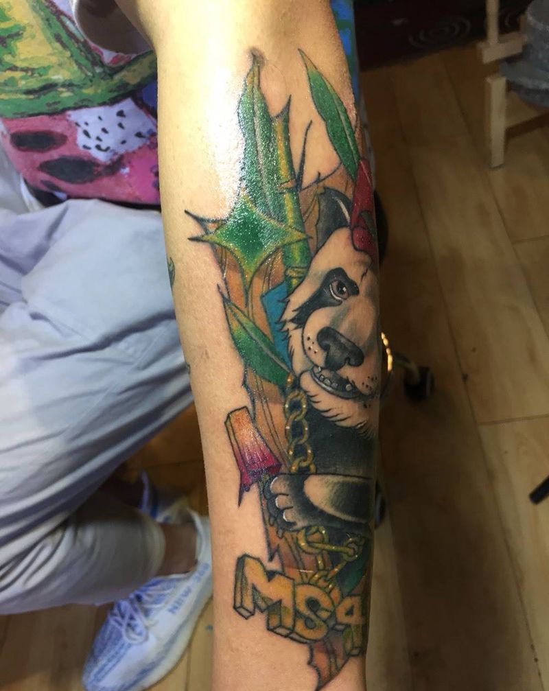 熊猫纹身图片
