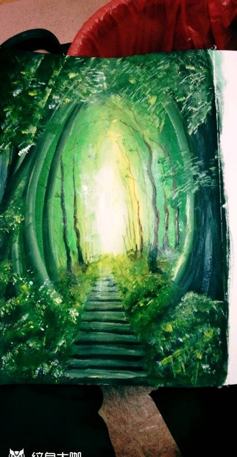 前途是一片光明纹身图片