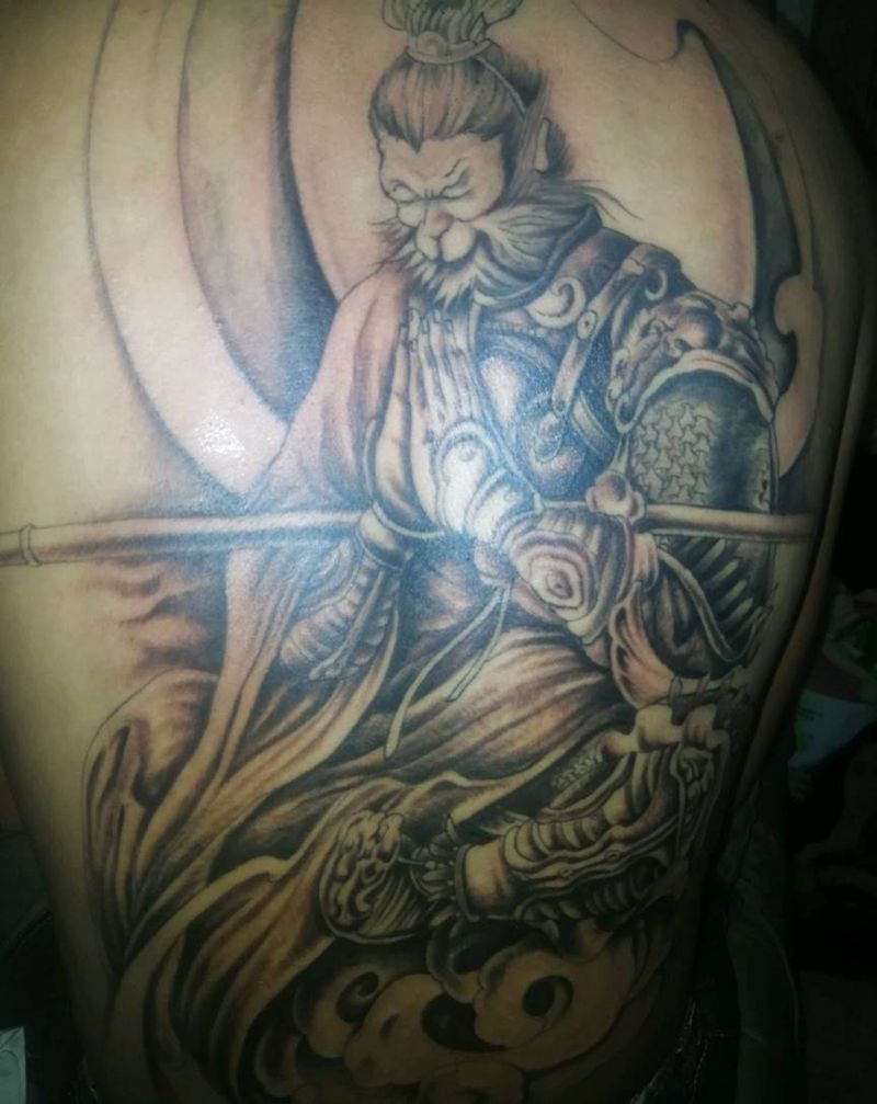 斗战胜佛纹身图片