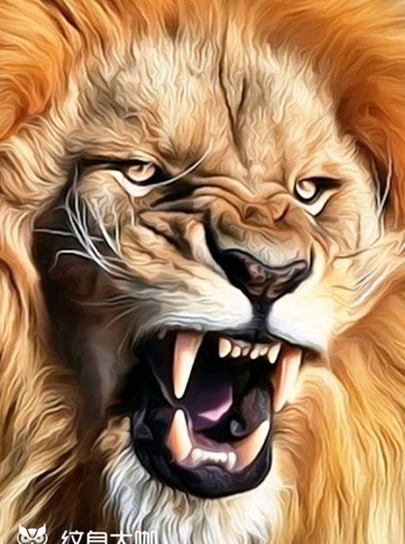 烦。高兴纹身图片_背部新传统纹身图案