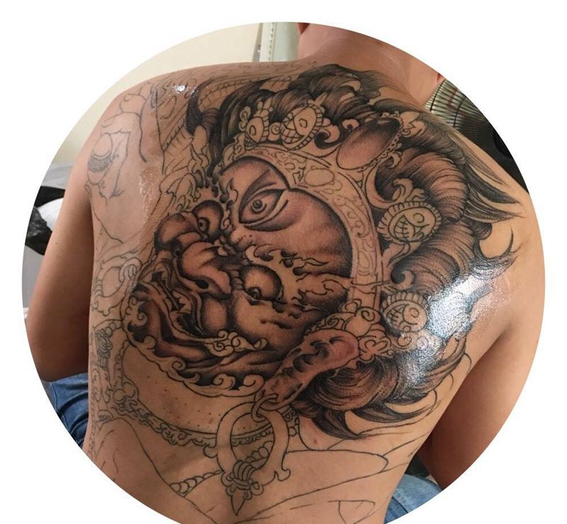 进度更新纹身图片